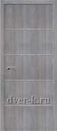 дверь Порта-50А-6  Grey Crosscut