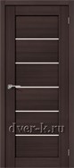 Межкомнатная дверь Порта-22 в экошпоне Wenge Veralinga
