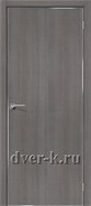 гладкая дверь Порта-50 4А в цвете Grey Crosscut