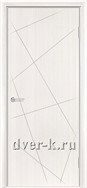 Звукоизоляционная межкомнатная дверь М-23 с шумоизоляцией 42 ДБ в цвете ларче белый