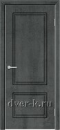 Звукоизоляционная филенчатая дверь MF-32 Rw 42 дБ в цвете темный бетон