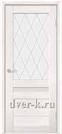 Остекленная ламинированная дверь XL15.01 с отделкой Хард Флекс в цвете Акация