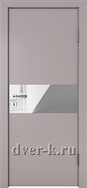 Звукоизоляционная дверь ДО-601 с шумоизоляцией 42 ДБ в цвете серый бархат