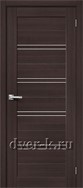 Межкомнатная дверь Браво-28 в цвете Wenge Melinga