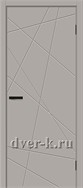 Дверь Граффити-5.Д в цвете Grey Pro