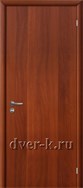 Четвертная финская офисная дверь с фурнитурой в цвете итальянский орех