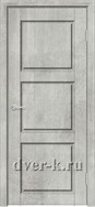 Шумозащитная филенчатая дверь MF-25 Rw 42 дБ в цвете серый бетон