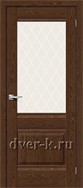 Межкомнатная дверь Прима-3 в экошпоне Brown Dreamline