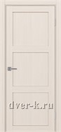 Глухая межкомнатная дверь Оптима Порте Турин 530.111 в цвете ясень перламутровый
