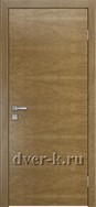 Глухая шпонированная дверь Plain в цвете дуб янтарный