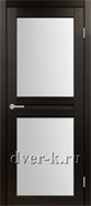 Межкомнатная дверь Оптима Порте Турин 520.212 в экошпоне венге со стеклом Мателюкс