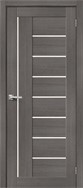 Остекленная межкомнатная дверь Браво-29 в экошпоне Grey Melinga