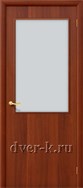 Ламинированная межкомнатная дверь для строителей Гост ДО-2 итальянский орех