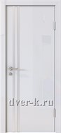Звукоизоляционная дверь ДГ-606 с шумоизоляцией 42 ДБ в цвете белый глянец