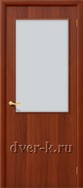 Ламинированная межкомнатная дверь для строителей Гост ДО-2 итальянский орех