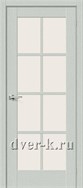 Межкомнатная дверь Прима-11.1 в экошпоне Grey Wood