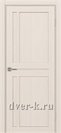 Глухая межкомнатная дверь Оптима Порте Турин 523.111 в экошпоне ясень перламутровый