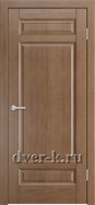 Глухая шпонированная дверь Ростра-4 ДГ в цвете дуб палисандр