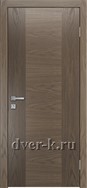 Глухая шпонированная дверь Plain new в цвете дуб грейвуд