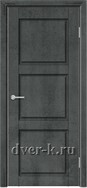 Филенчатая дверь с шумоизоляцией MF-25 Rw 42 дБ в цвете темный бетон