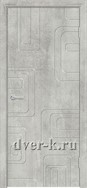 Звукоизоляционная дверь М-40 с шумоизоляцией 42 ДБ в цвете серый бетон