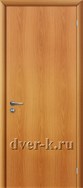 Четвертная финская офисная дверь с фурнитурой в цвете миланский орех