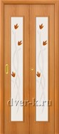 дверь книжка Тиффани-2 миланский орех