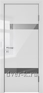Звукоизоляционная дверь ДО-602 с шумоизоляцией 42 ДБ в цвете серый глянец
