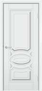 Белая эмалированная дверь Версаль ДГ