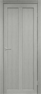 Глухая межкомнатная дверь Оптима Порте Турин 521.11 в экошпоне дуб серый