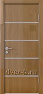 звукоизоляционная дверь ДГ-605 анегри темный глянец