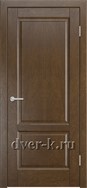 Глухая шпонированная дверь Ростра-1 ДГ в цвете дуб виски