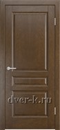 Глухая шпонированная дверь Ростра-3 ДГ в цвете дуб виски