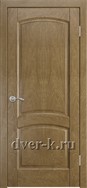 Глухая шпонированная дверь Ростра-2 ДГ в цвете дуб янтарный