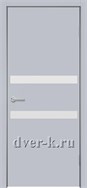 серая дверь TL01 белый лак