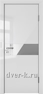 Звукоизоляционная дверь ДО-609 с шумоизоляцией 42 ДБ в цвете серый глянец