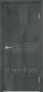 Шумоизоляционная межкомнатная дверь М-44 со звукоизоляцией 42 ДБ в цвете темный бетон