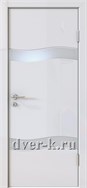 звукоизоляционная дверь ДО-603 белый глянец