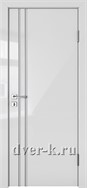 Звукоизоляционная дверь ДГ-606 42 ДБ в цвете серый глянец
