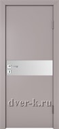 Звукоизоляционная дверь ДО-609 с шумоизоляцией 42 ДБ в цвете серый бархат