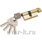 цилиндр AF-60-30/30 G ключ/фиксатор золото