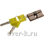 цилиндр ZK-60-30/30 AC ключ/ключ медь